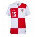 Kroatien Mario Pasalic #15 Replik Heimtrikot EM 2024 Kurzarm